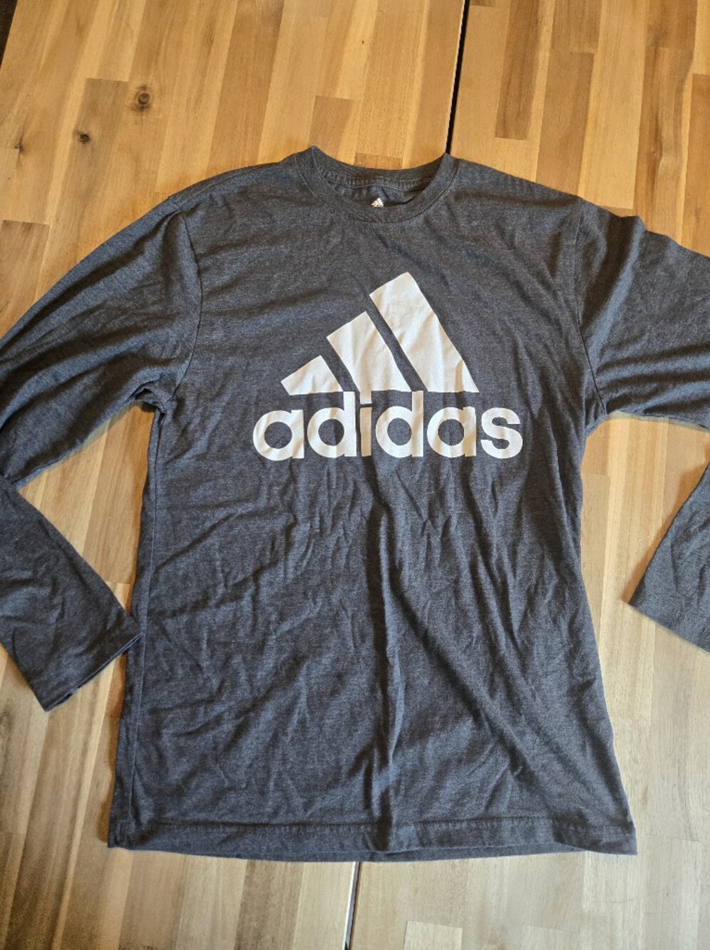 Adidas Gray Logo Tee